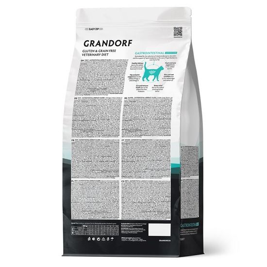 GRANDORF VET Беззерновой сухой кормдля кошек склонных к набору веса, при расстройствах пищеварения