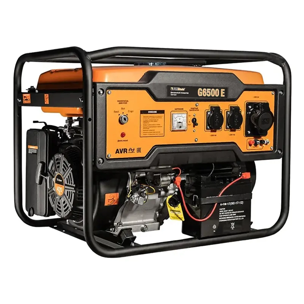 FoxWeld Standart G6500 E бензиновый генератор 7242