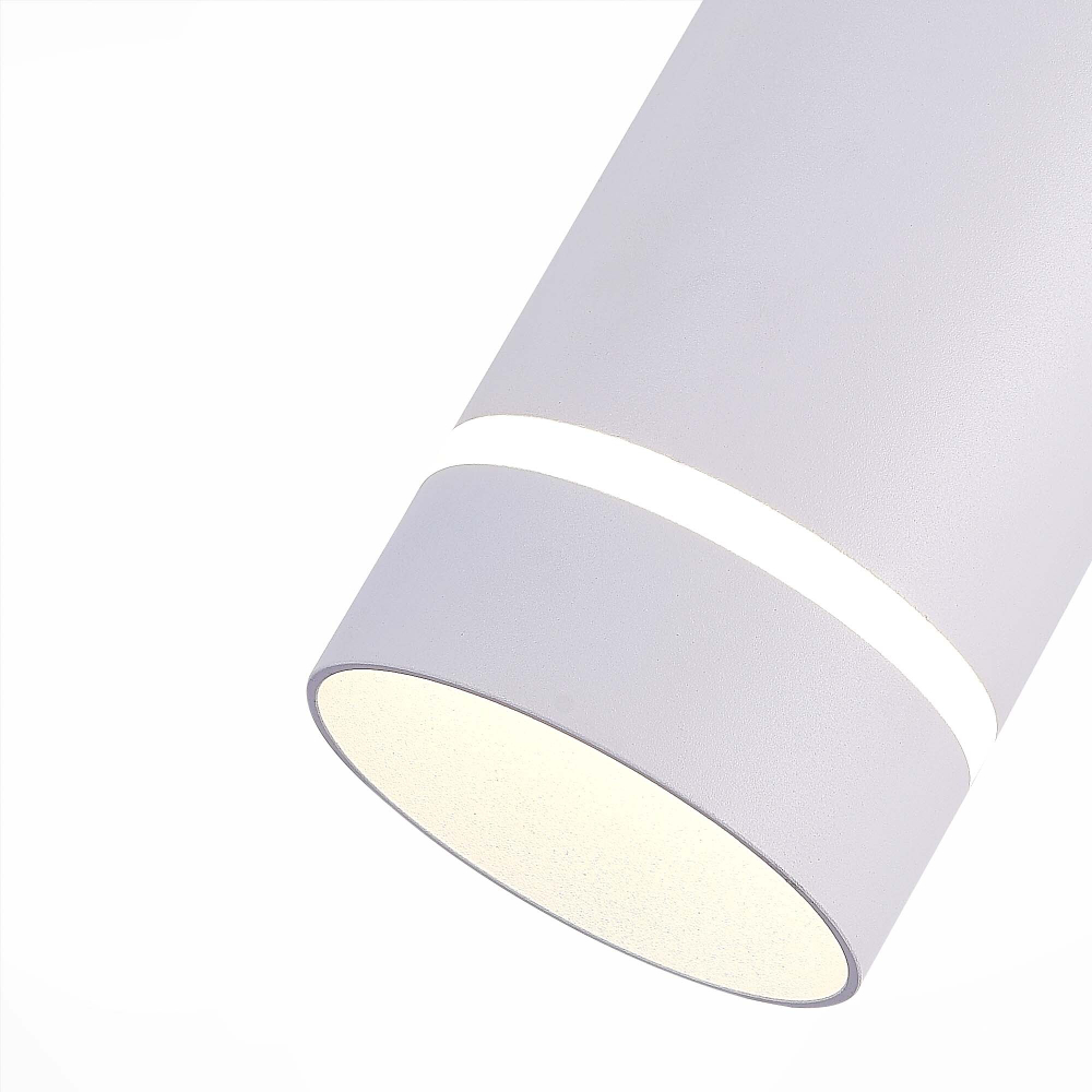 ST115.543.12 Светильник подвесной Белый LED 1*12W 4000K 936Lm Ra&gt;90 120° IP20 D80xH300 165-265V Подвесные светильники