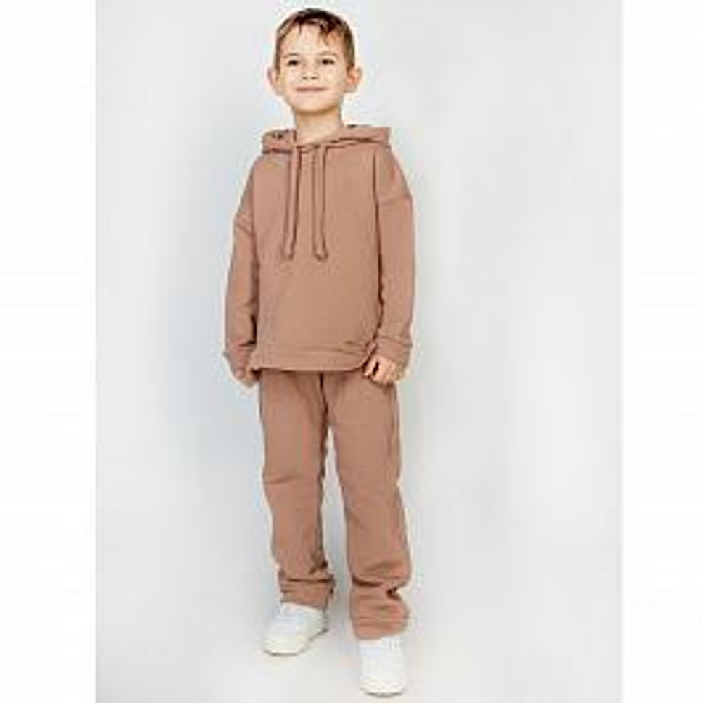 Костюм для мальчиков футер 3х нитка петля 8436300105 р.110-116 (Юлла)