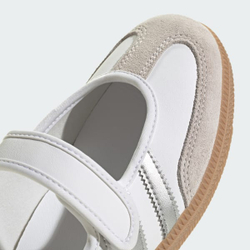 ADIDAS Кроссовки Samba Jane, белый/серебряный