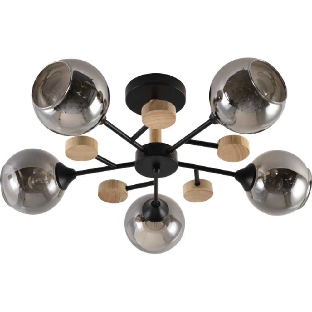 Люстра Rivoli   9181-305 5 х Е27 60 Вт модерн