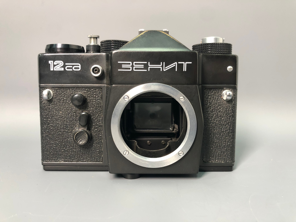 Зенит 12 СД + Helios 44M-4
