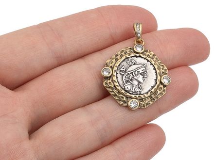 Подвеска Монета античная 28мм