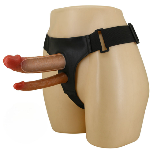 Фаллопротез Baile Pretty Love, двойное проникновение, 17,5 см