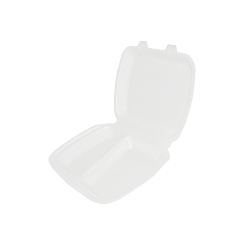 Ланч-бокс ВП 2-секц 247х207х45 белый/200