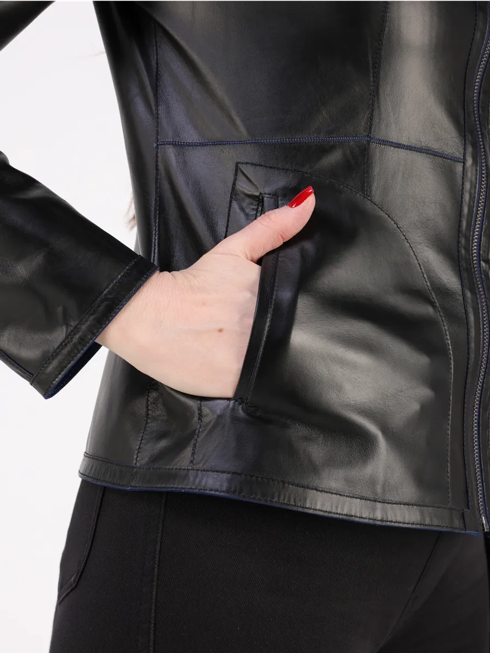 Кожаная куртка демисезонная замшевая двухсторонняя