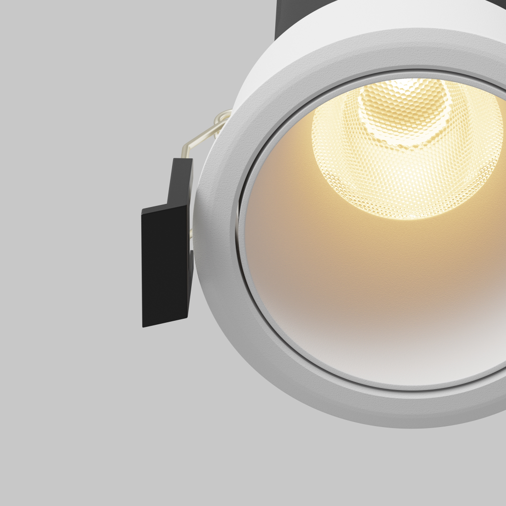 Встраиваемый светодиодный светильник Maytoni Dip DL116-10W-2.7K-W