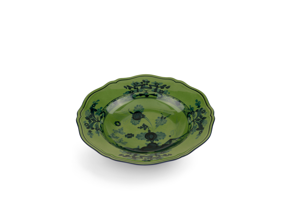 Тарелка суповая Richard Ginori Oriente Italiano Malachite (24 см)