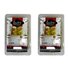 Оливки Katre колотые пряные в масле 100 г, 2 шт