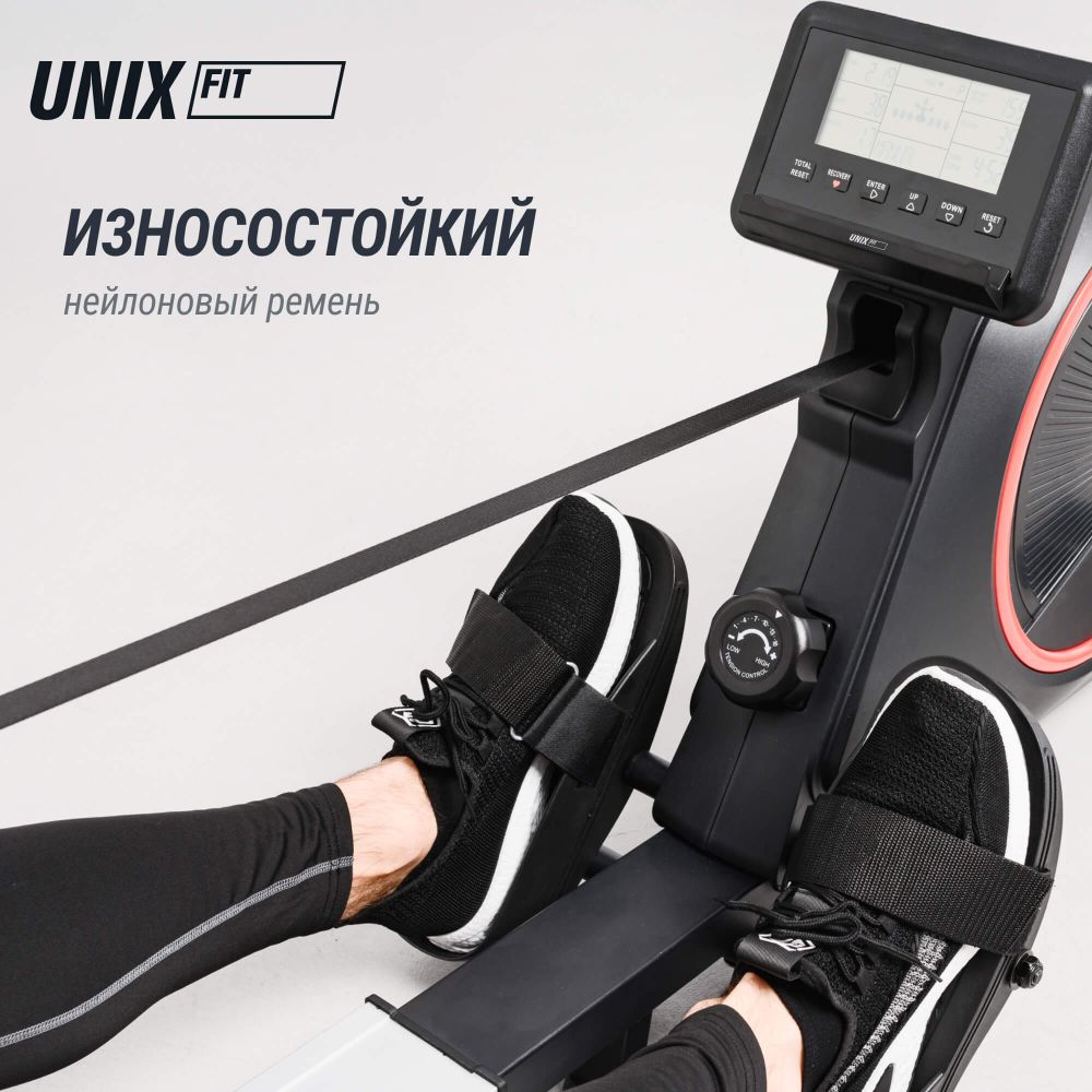 Гребной тренажер UNIX Fit Techno Rower 410