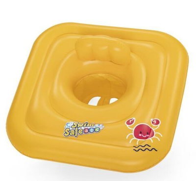 Круг для плавания с сиденьем 76*76 см Wondersplash Square 3-Ring Baby ,1-2 года, Bestway (32050)