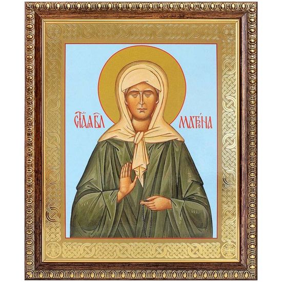 Икона Блаженной Матроне Московской