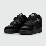 Кроссовки Adidas Forum Mid x Bad Bunny Black with Fur