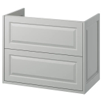 Тумба для раковины - TÄNNFORSEN / TАNNFORSEN IKEA/ ТАННФОРСЕН ИКЕА, 80х63 см, серый