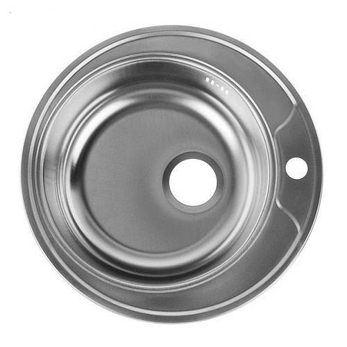 мойка врезная КромРус ЕС-245 D49 нерж.