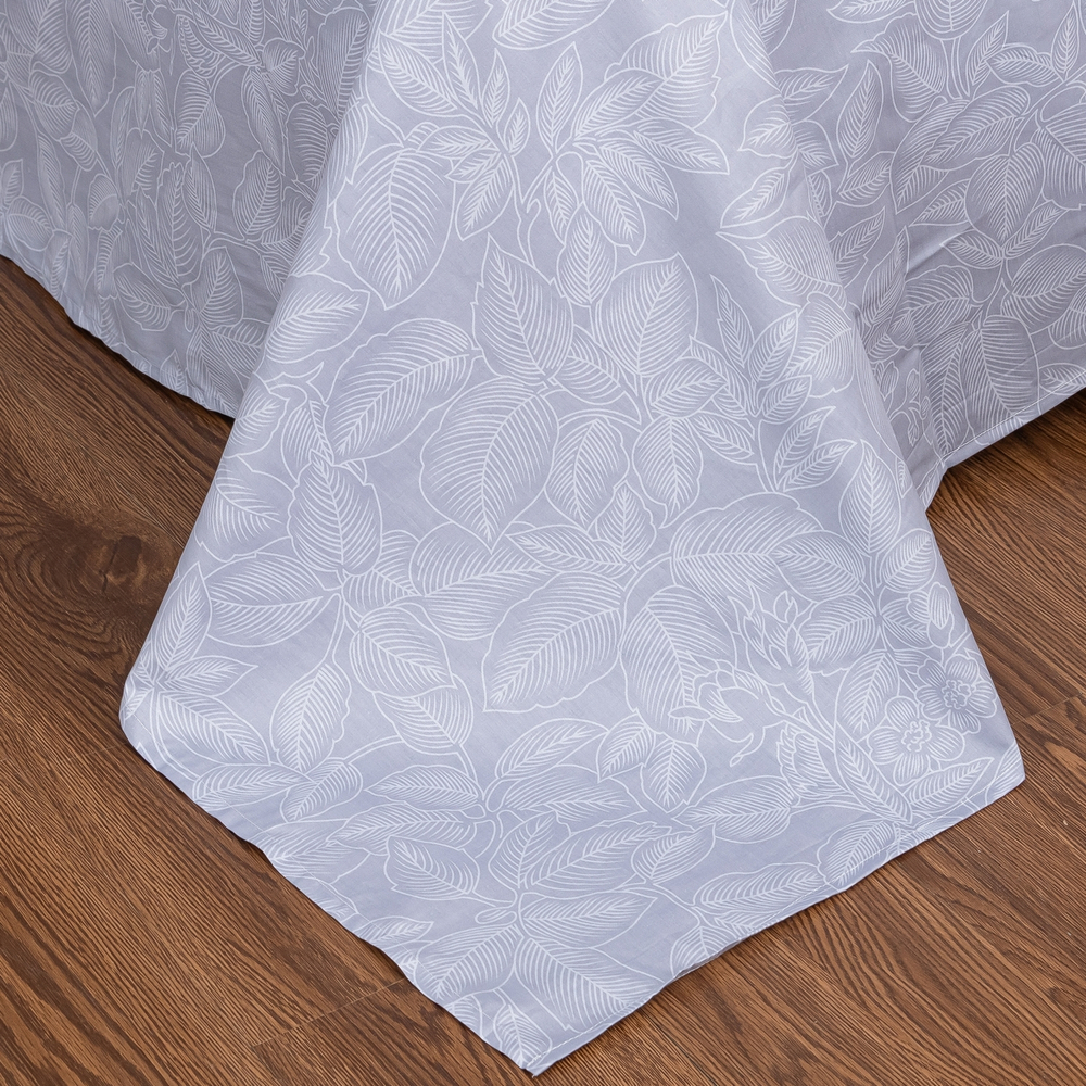 Комплект постельного белья Делюкс Сатин 100% хлопок на резинке LR455