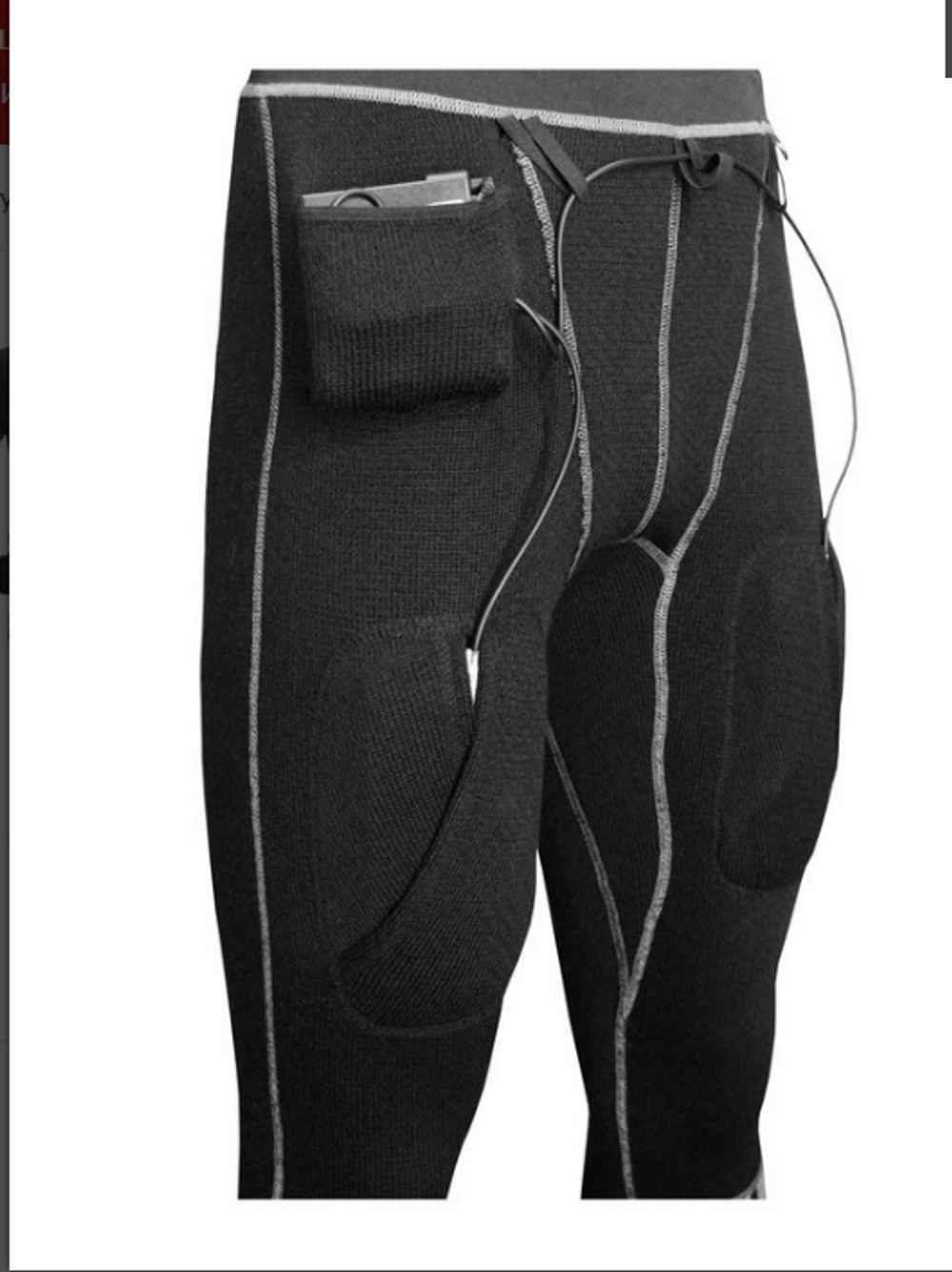 Комплект термобелья с подогревом RedLaika Arctic Merino Wool RL-TM-01 мужской