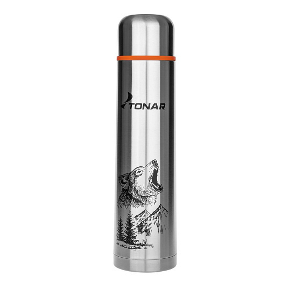 Термос (HS.TM-050-W) 1000ML Волк TONAR