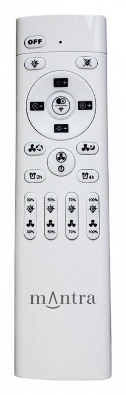 Светильник с вентилятором Mantra (люстры-вентиляторы) Nature 7807