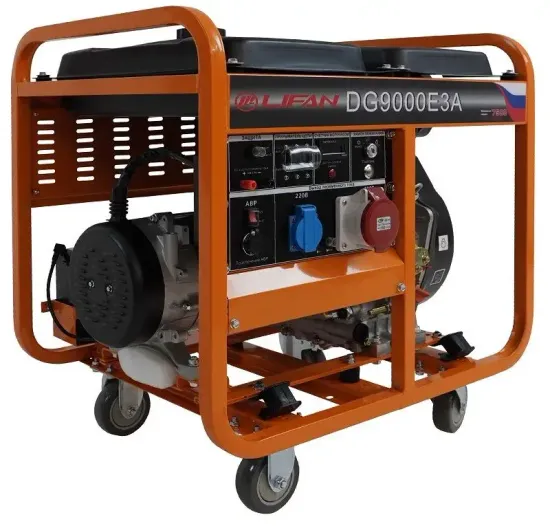 Дизельный генератор "LIFAN" DG 9000 E 3A