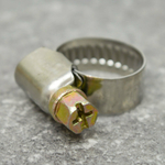 Хомут 10-16мм нерж