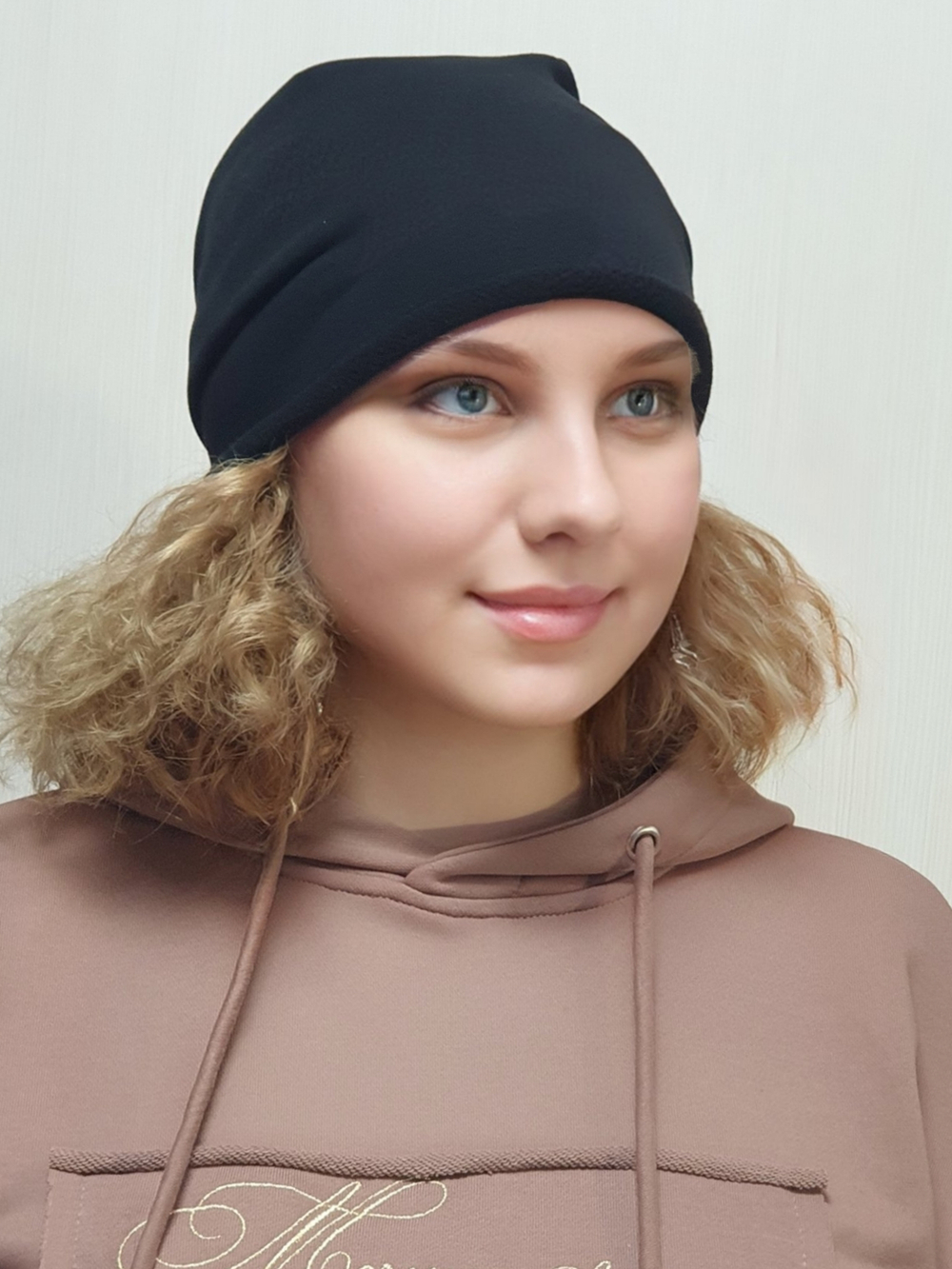 Шапка ДЖЕК хлопковая утепленная с валиком