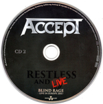 Accept / Restless And Live (Blu-ray+2CD)