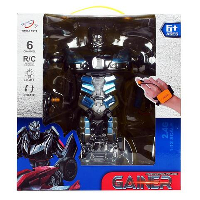 Машина-трансформер на РУ, коробка 680-1