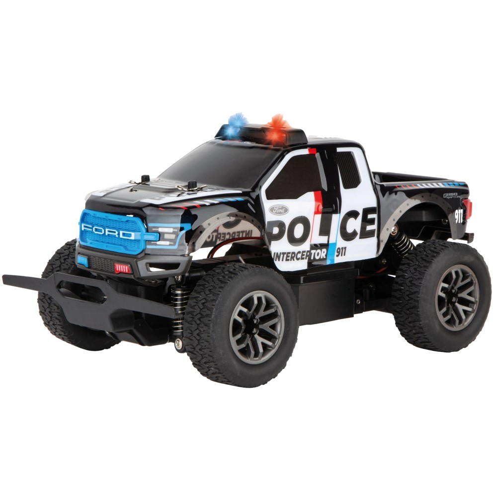 Радиоуправляемый внедорожник Carrera RC Ford F- 182024150 Raptor Полиция 1:18 2,4 ГГц — фото 1
