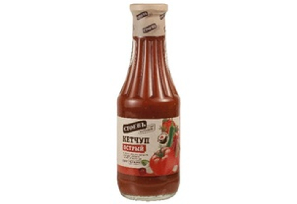 Кетчуп "Стоевъ" Острый с/б  510гр 1/8