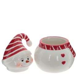 GAEM Емкость для сыпучих продуктов "Снеговик", 600 мл, L11,5 W11,5 H17 см