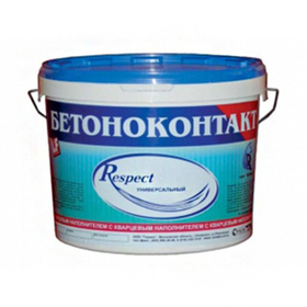 Грунтовка Гермес адгезионная Респект Бетоноконтакт универсальный 5 кг