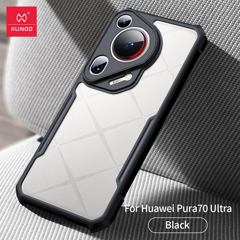 Чехол на Huawei Pura 70 Ultra противоударный с усиленными углами XUNDD