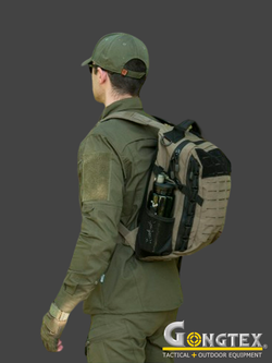 Рюкзак тактический Gongtex Ghost Color Backpack, 22,5 л (GB0442). Олива/Чёрный