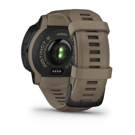 Спортивные прочные часы Garmin Instinct 2, Solar, Tactical Edition, Coyote Tan, 010-02627-04