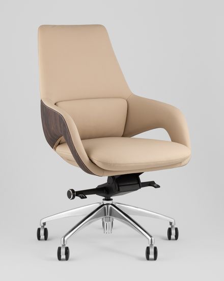 Кресло офисное TopChairs Reign бежевый