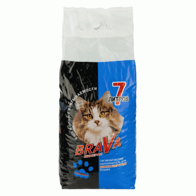 БРАВА наполнитель 7л д/длинношерст.кошек