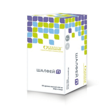 Шалфей П с фитоэстрогенами 50 мг в драже 450 мг. №60
