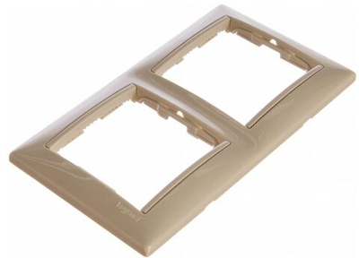 Рамка Legrand Valena 2 поста горизонтальный монтаж слоновая кость Leg 774352 - 2 шт