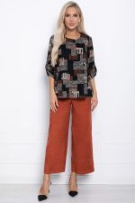 Брюки кюлоты Жаклин (терракотовые) Б10994 LT Collection