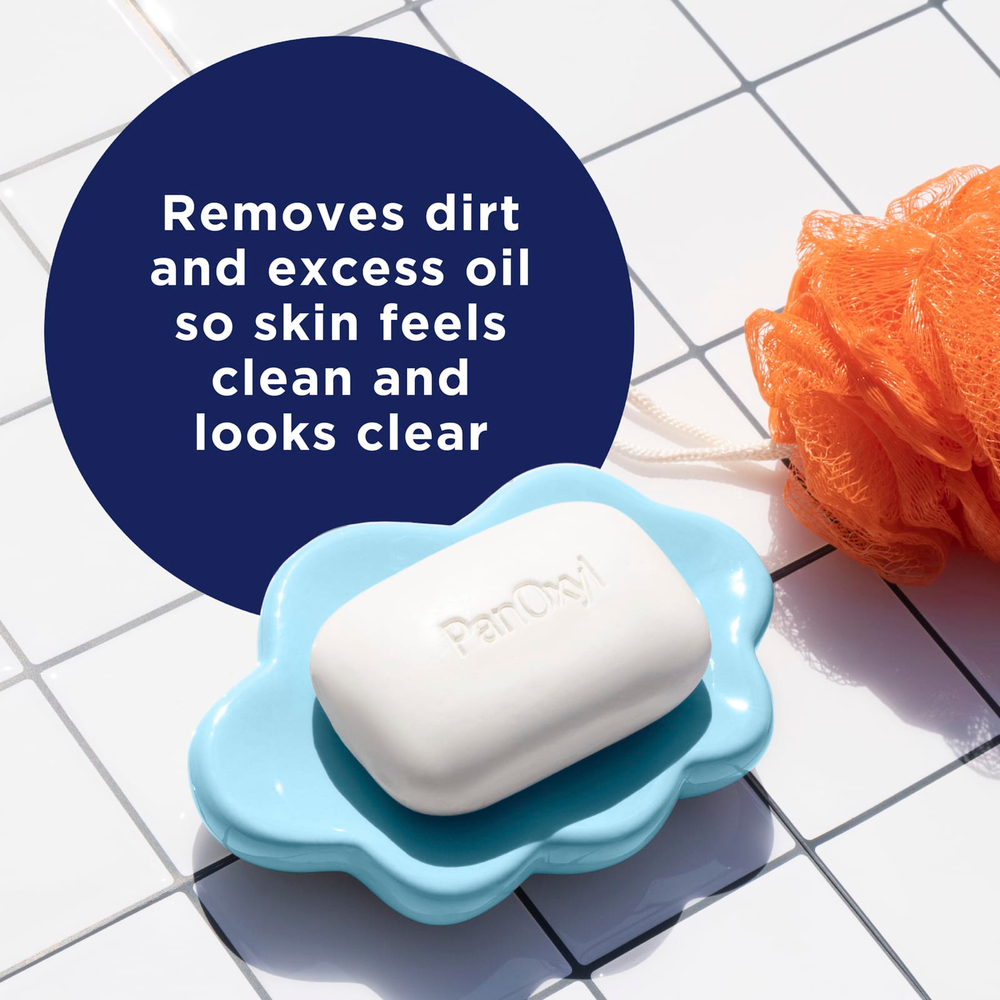 PanOxyl, мыло от акне, для лица и тела, 113 г (4 унции)