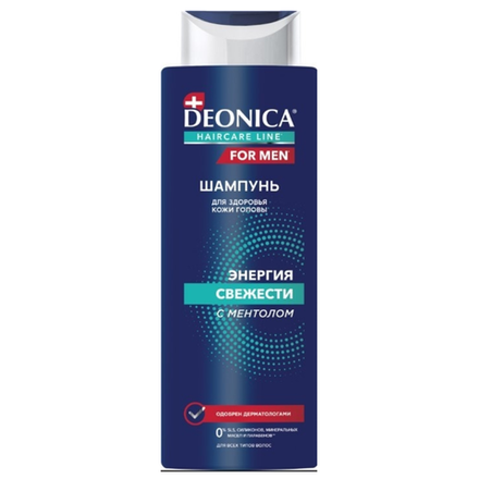 Шампунь Deonica MEN Энергия свежести 380 мл