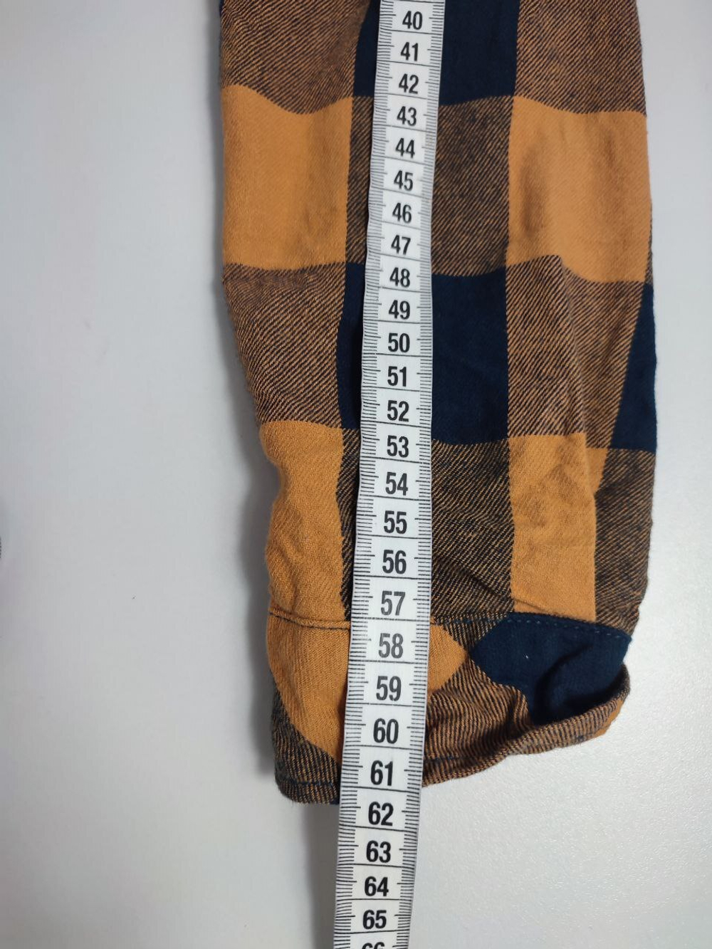 Рубашка House Brand в клетку 46 размер