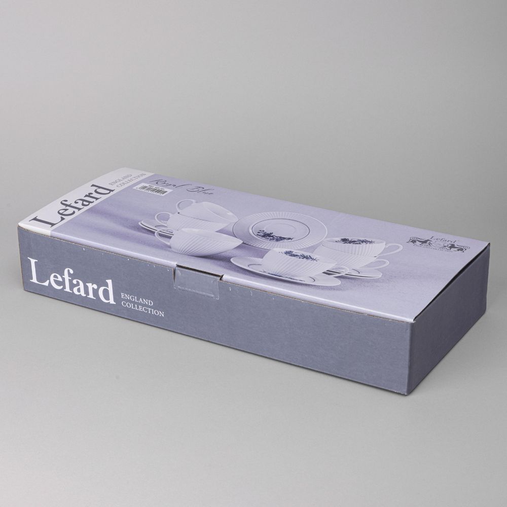 ЧАЙНЫЙ НАБОР LEFARD "ROYAL BLUE" НА 6 ПЕР. 12 ПР. 270 МЛ (КОР=4НАБ.)