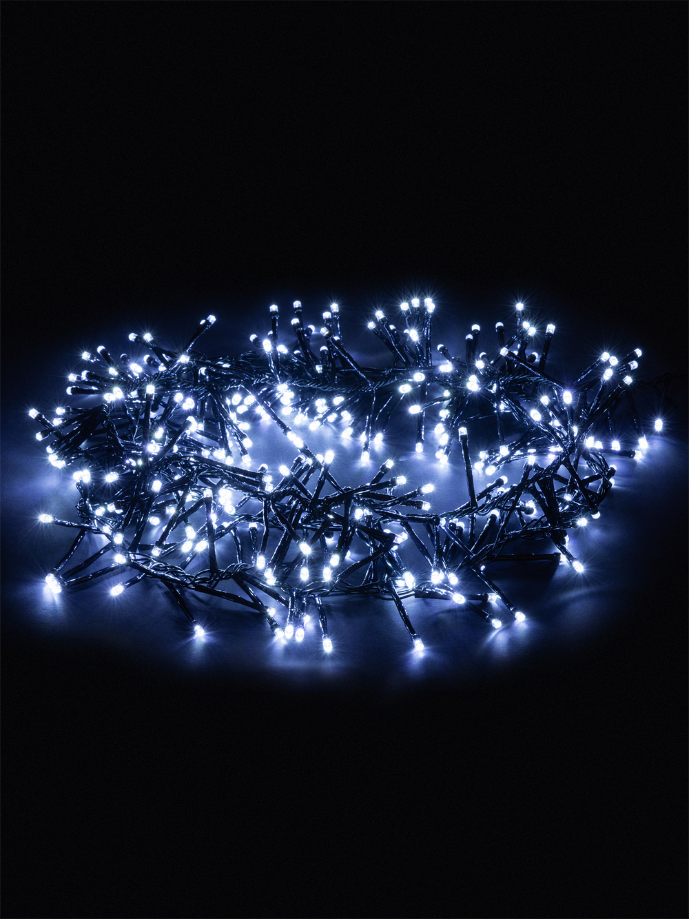 Гирлянда светодиодная "Мишура" 3 м, 320LED, белый, 8 режимов, 250 В, IP20, TDM SQ0361-0091