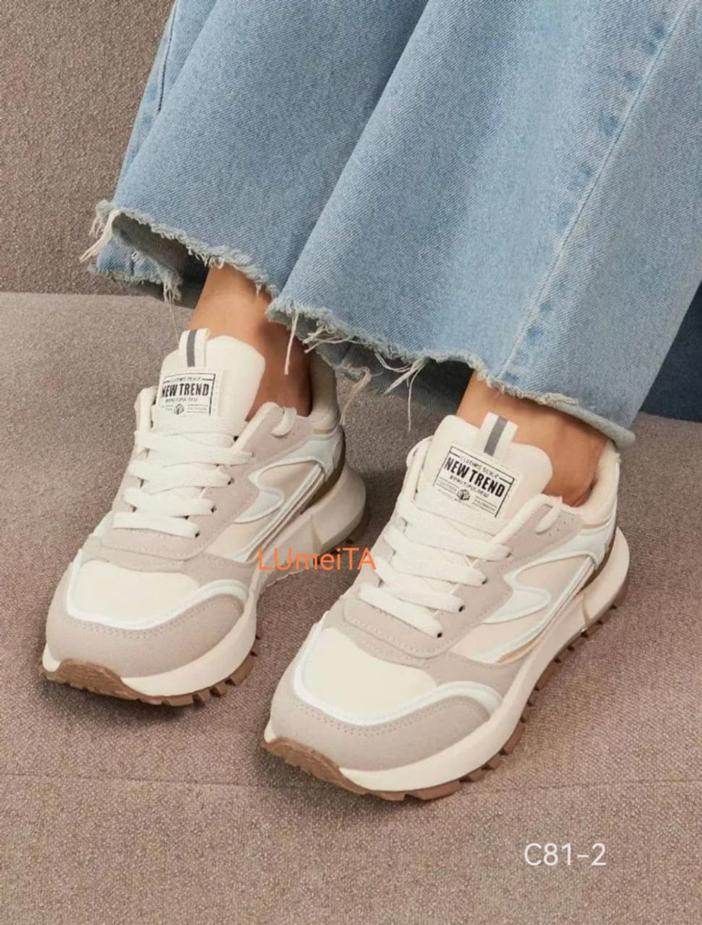 Кроссовки по 8 пар (36-41)р. / 81-2