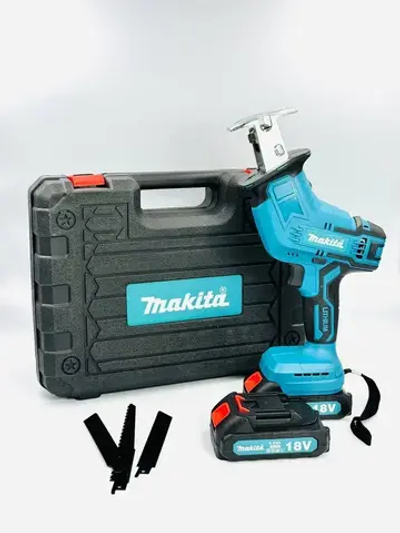 Пила сабельная MAKITA аккумуляторная 18 V в кейсе 2 АКБ