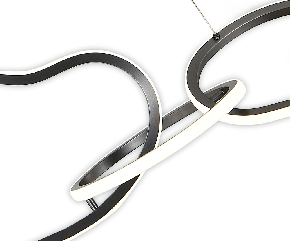 07609-5AL,12 Люстра Сена матовый никель Led 100W