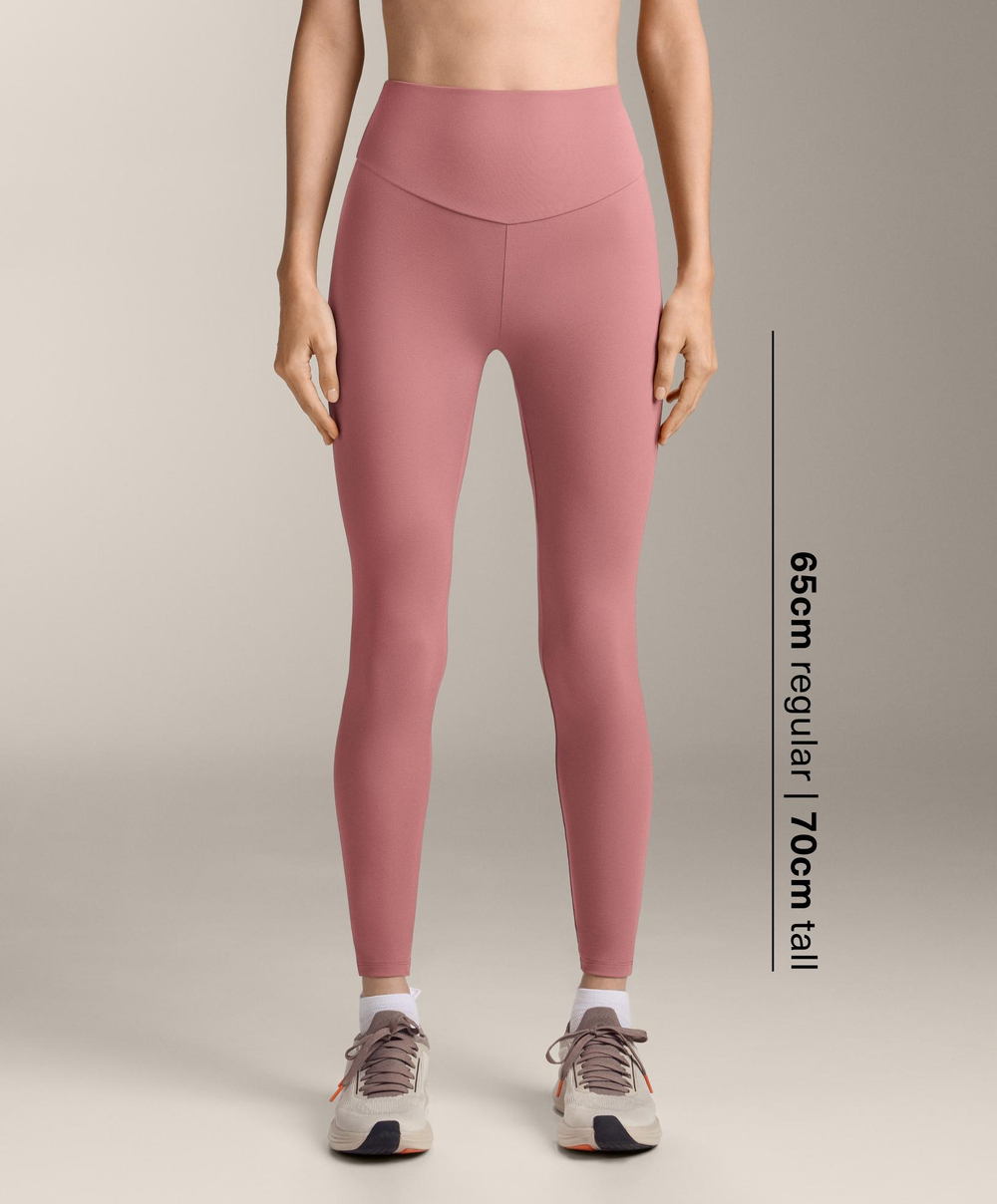 OYSHO Легинсы Comfortlux длиной до щиколотки с высокой посадкой, бледно-розовый